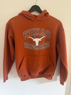 Texas Longhorns Kids Orange Hoodie Sweatshirt